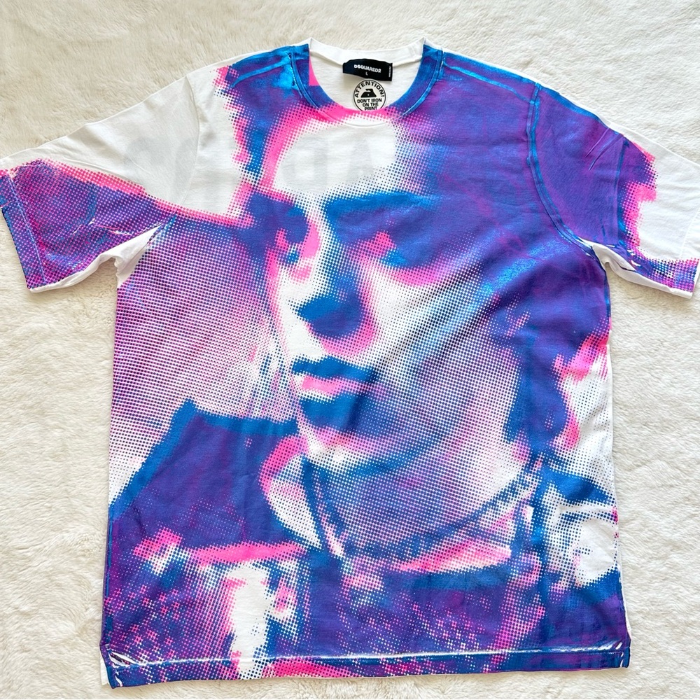 New!!! Dsquared2 Men Tshirt Size L Authentic Reta… - image 1